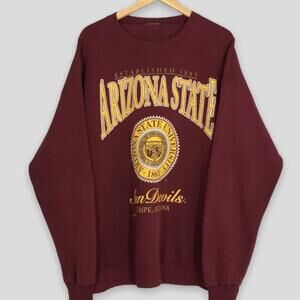 Arizona State University 1885 State Sun Devils Ariz Sweatshirt